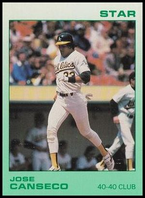 9 Jose Canseco 1987